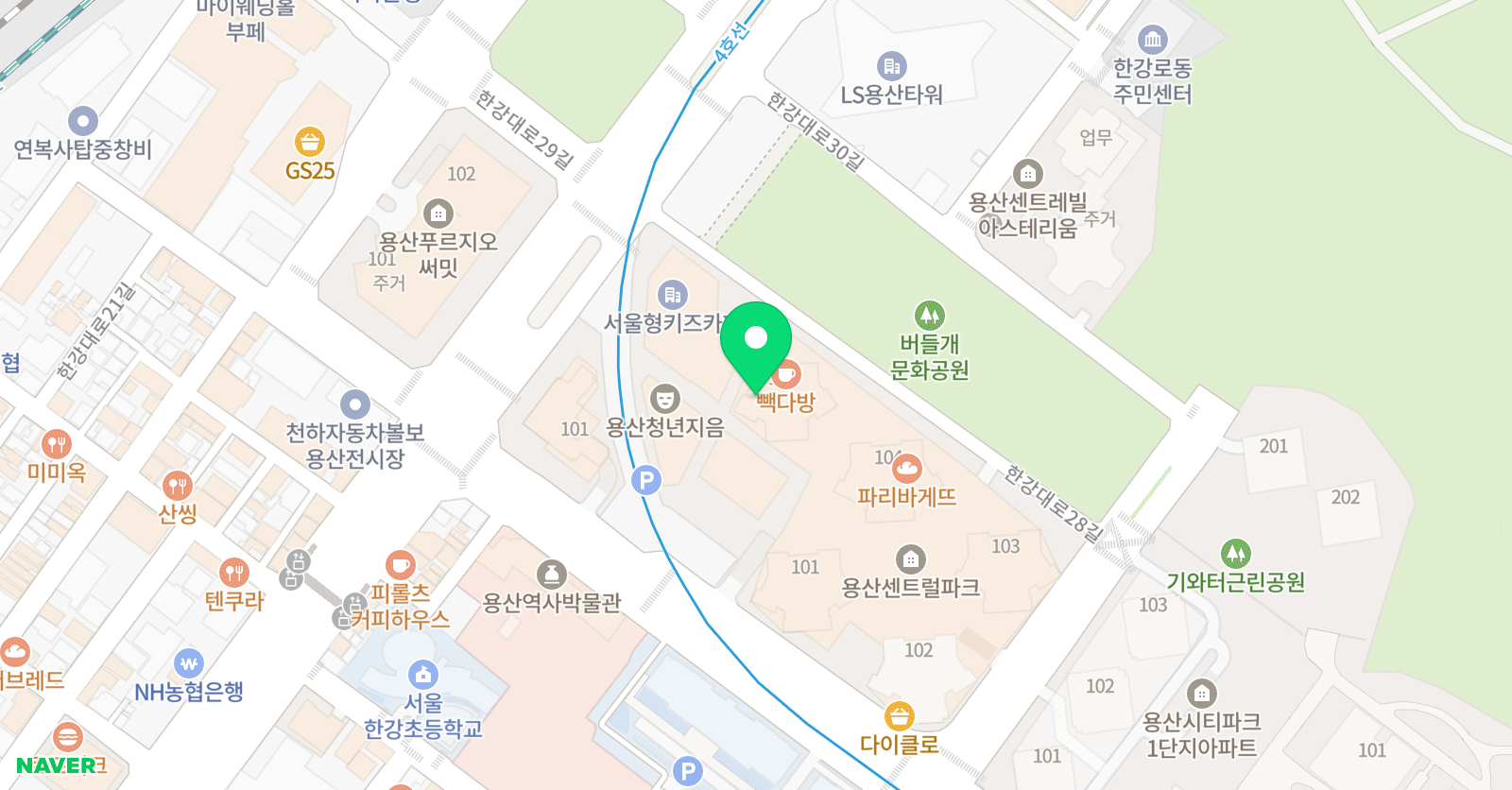 라미띠에 발레학원 위치
