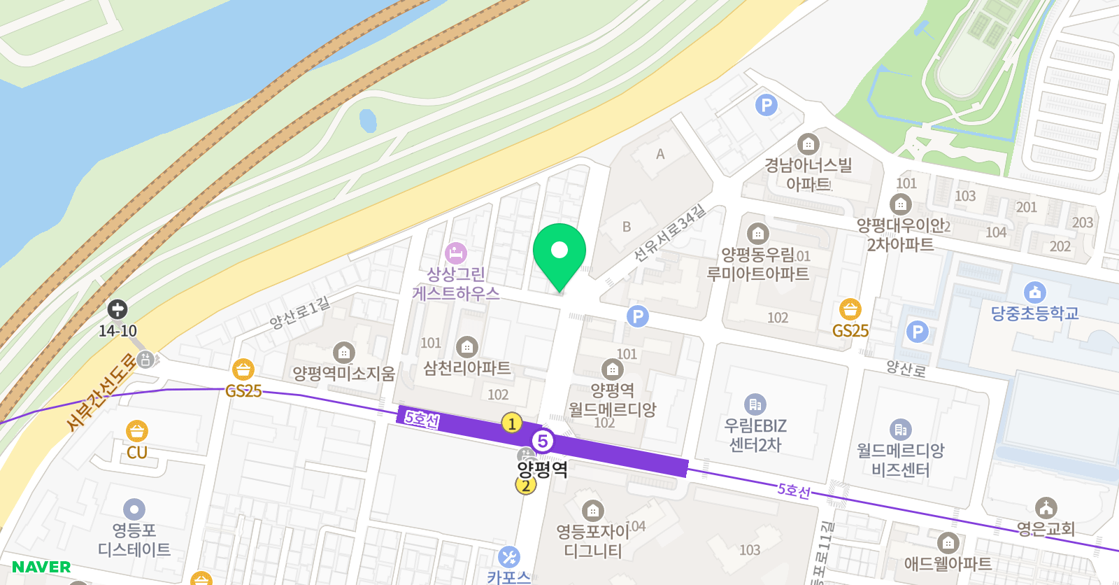리드인 영등포양평역점 위치
