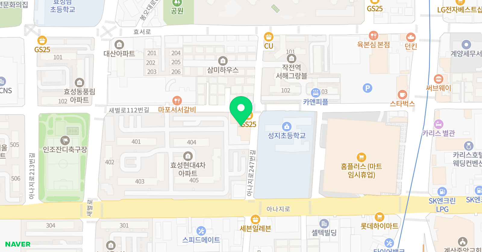 현대 음악학원 위치