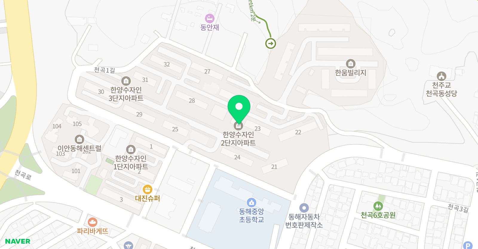 으뜸 피아노학원 위치