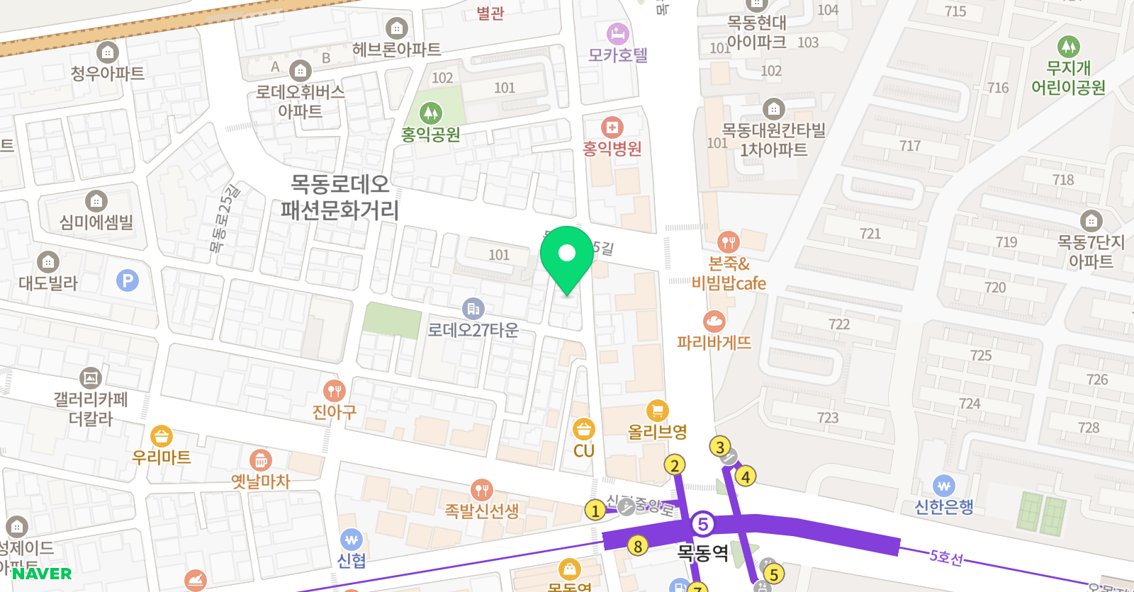 바른 검도관 위치