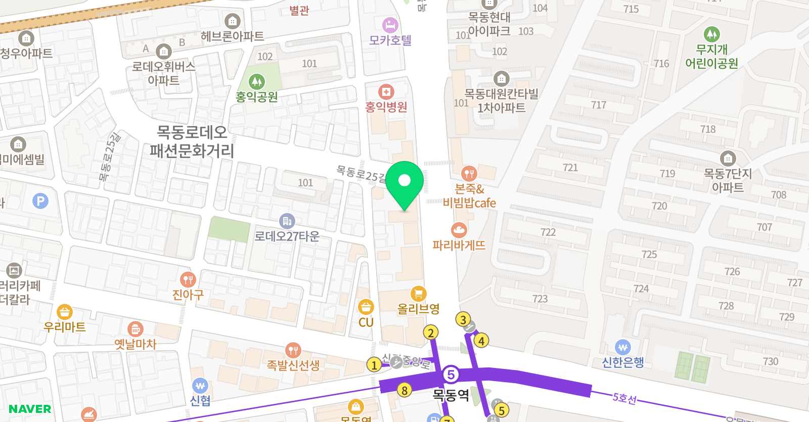 예일아카데미 보컬댄스학원 위치
