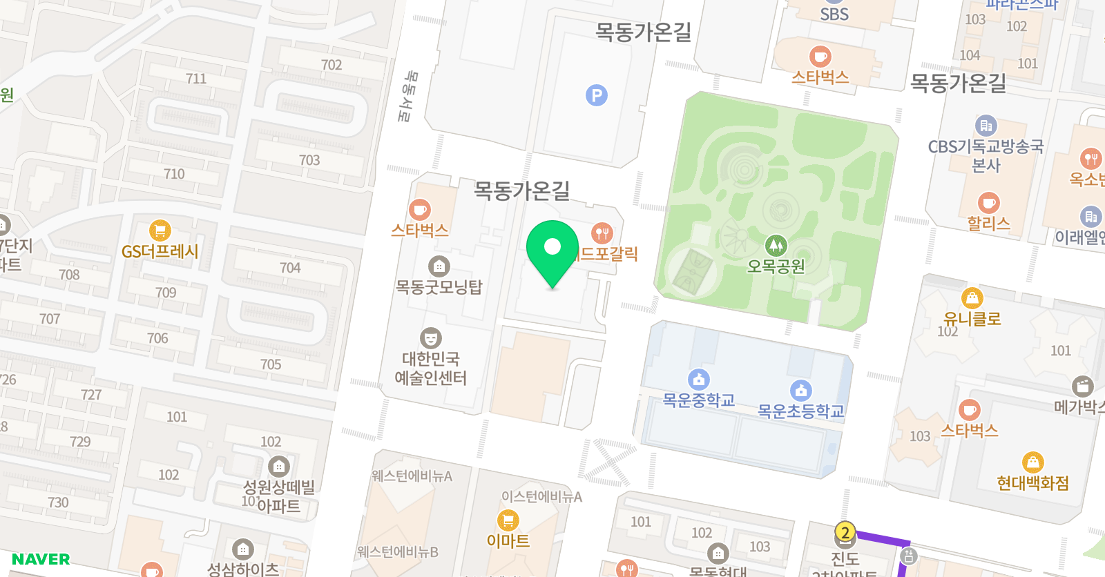 루스 음악학원 위치