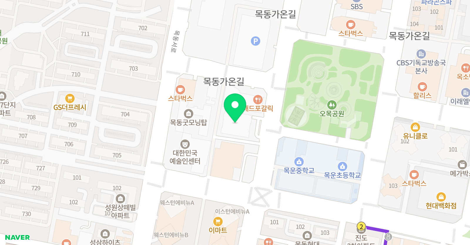 퍼플아카데미 원격학원 위치