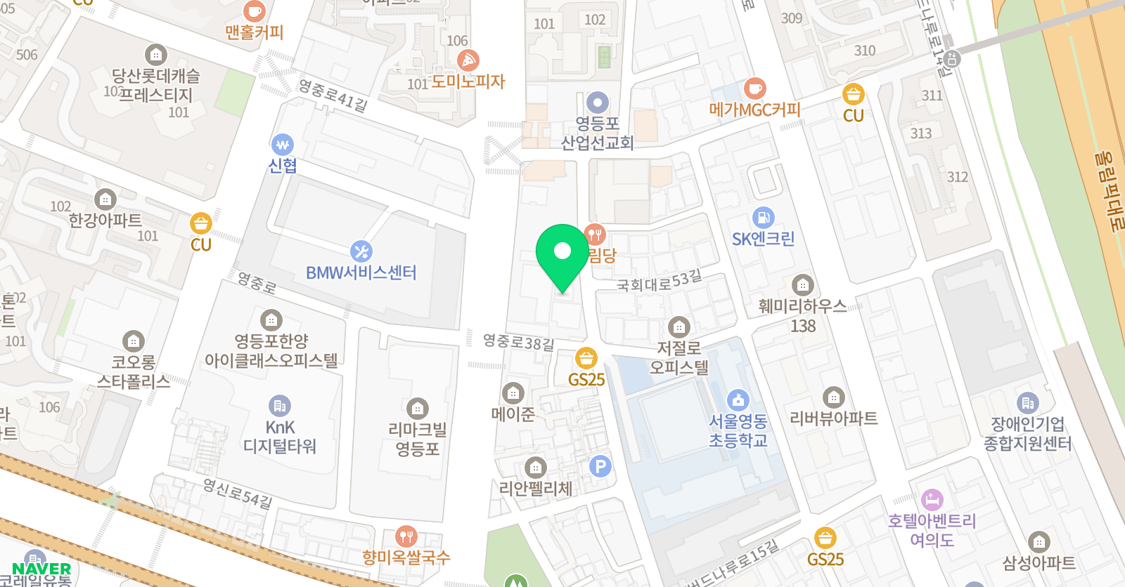 KSC 유소년농구클럽 위치