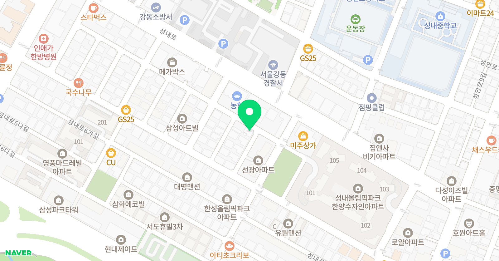 다빈치그림도서관 미술교습소 위치