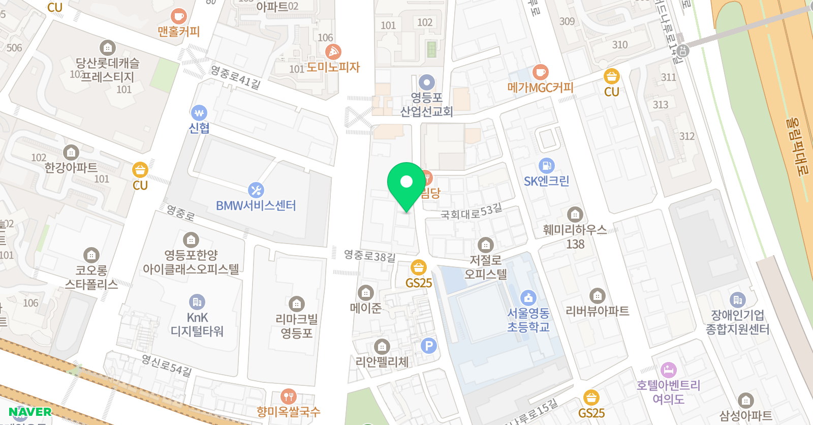 티엔티 학원 위치