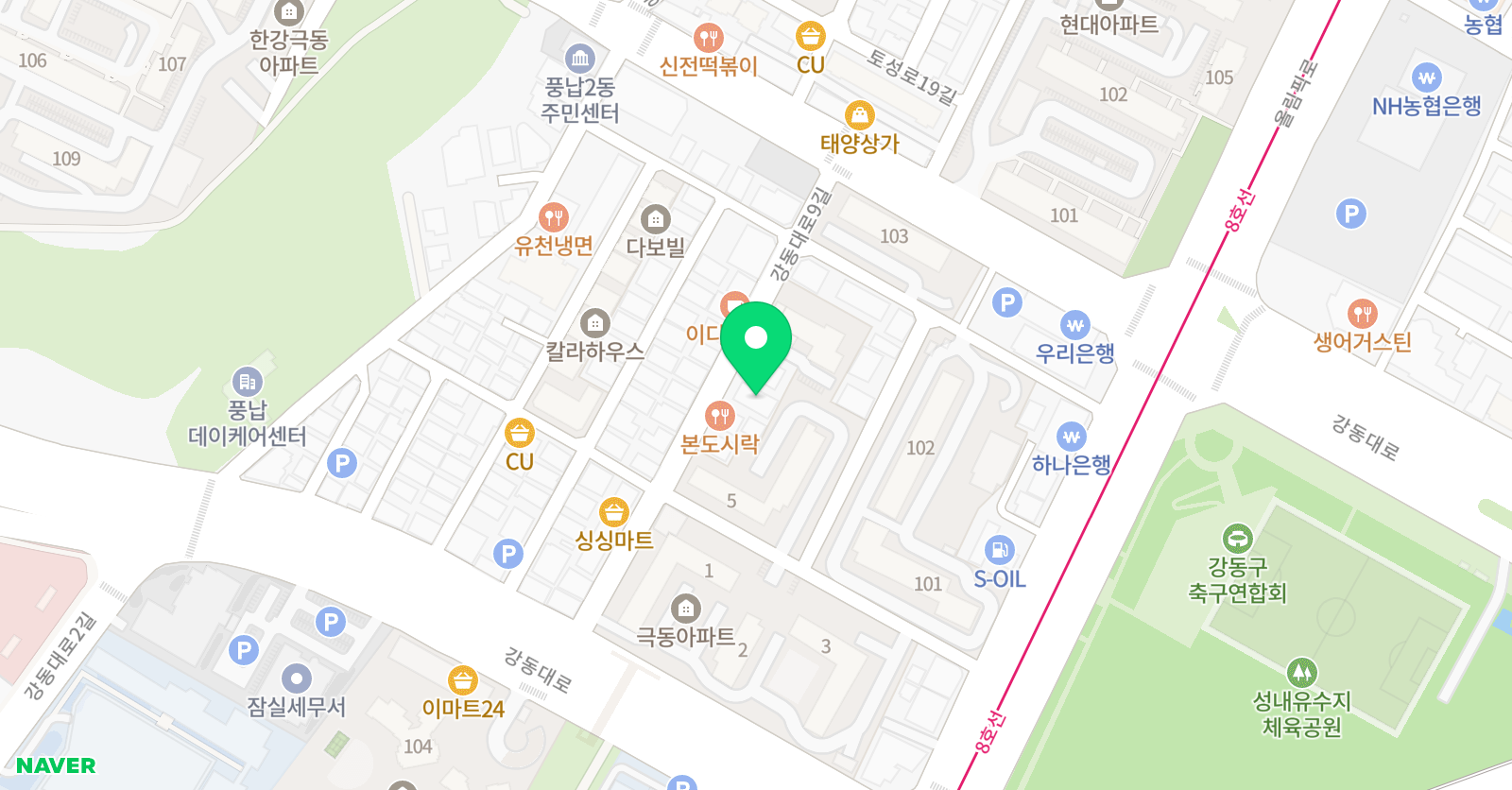 JS영재스쿨 위치