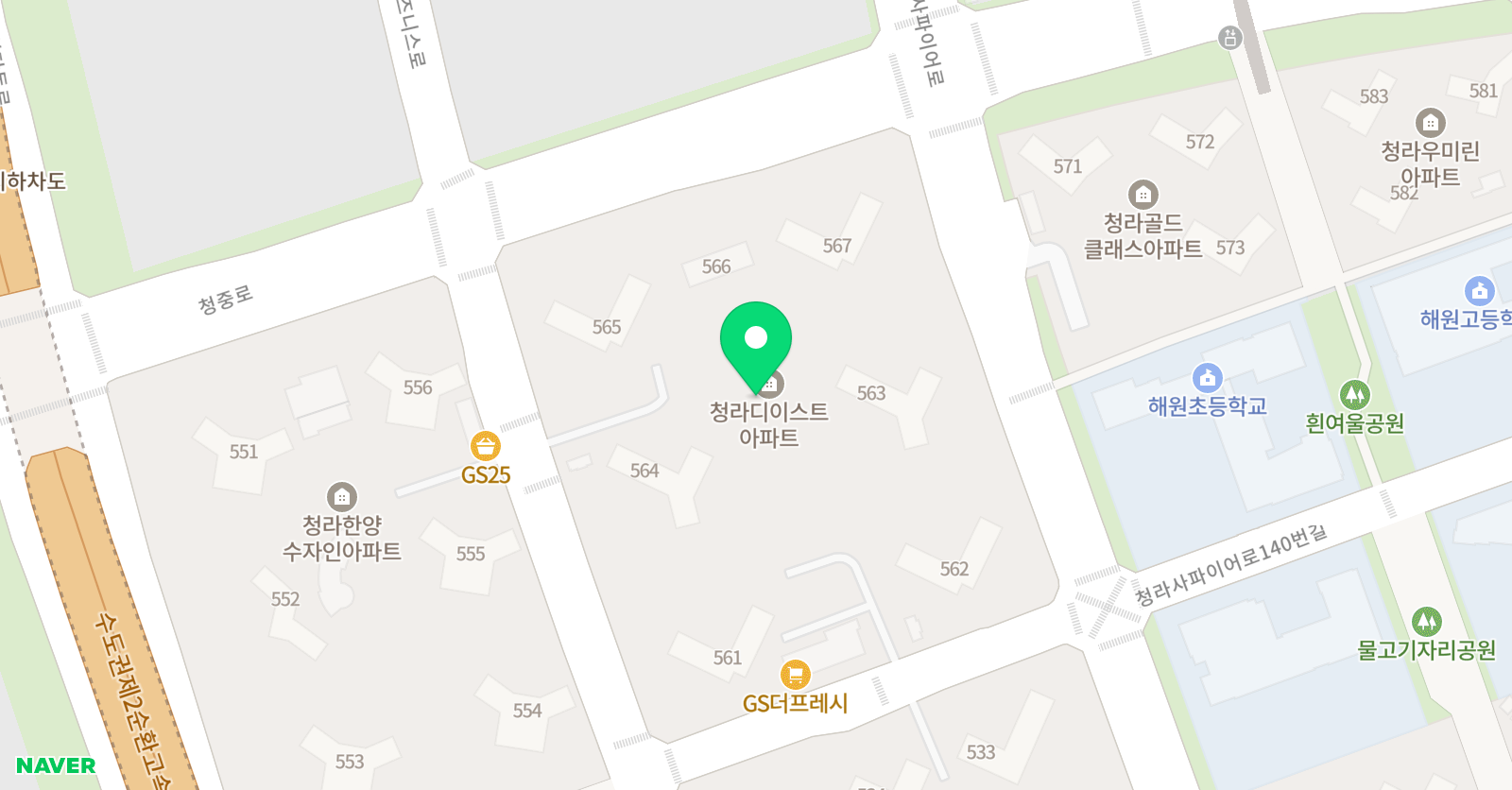 플레이팩토 청라동문교육원 위치