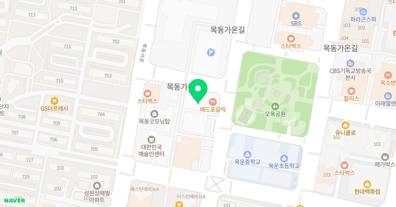 폴리 어학원 목동캠퍼스 위치