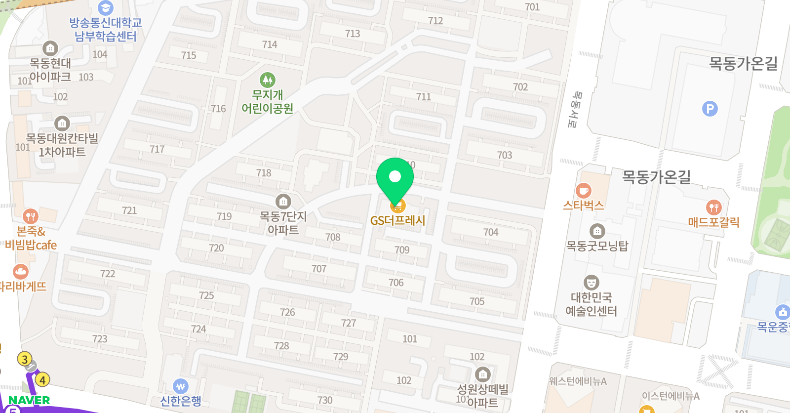 한성 피아노 학원 위치
