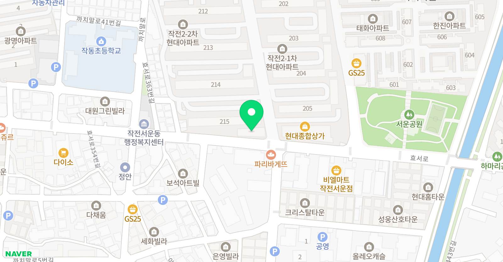 엠베스트 SE 계양작전 서운점 위치