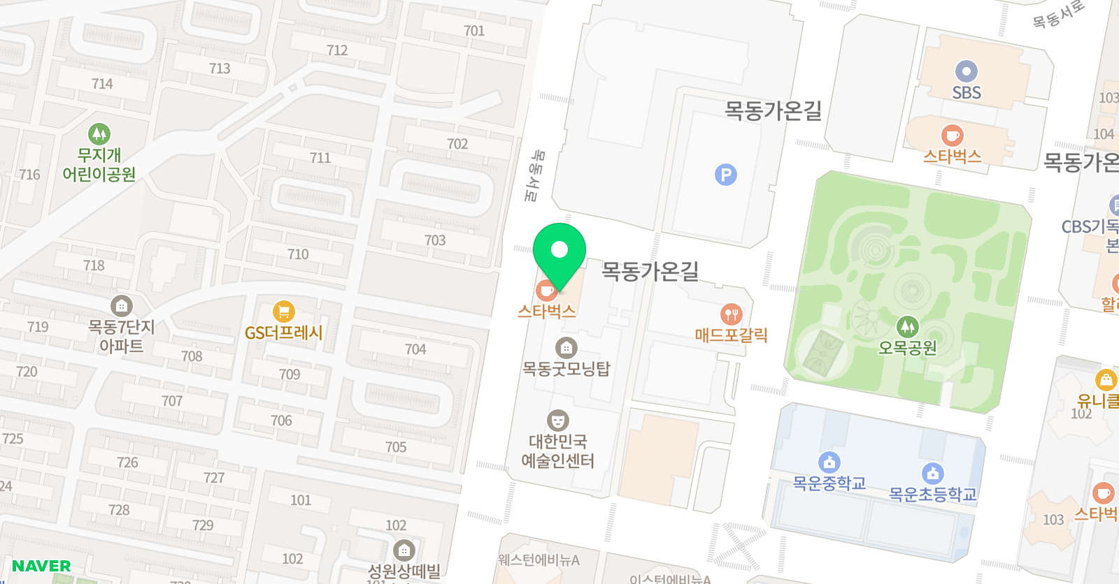 목동하모니 성악동요음악교습소 위치