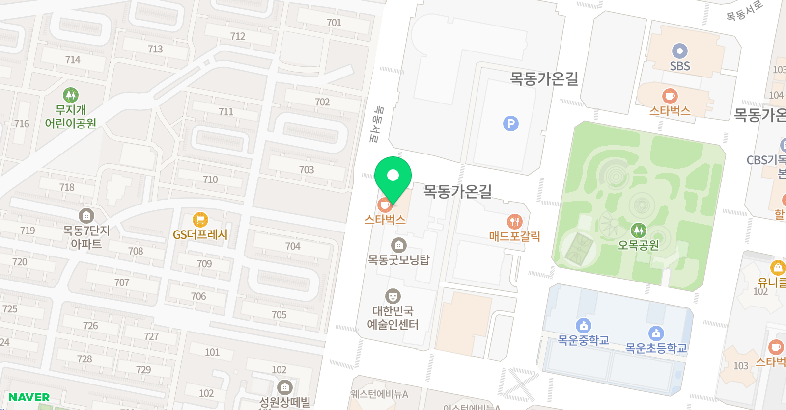 그라치에 아트 미술교습소 위치
