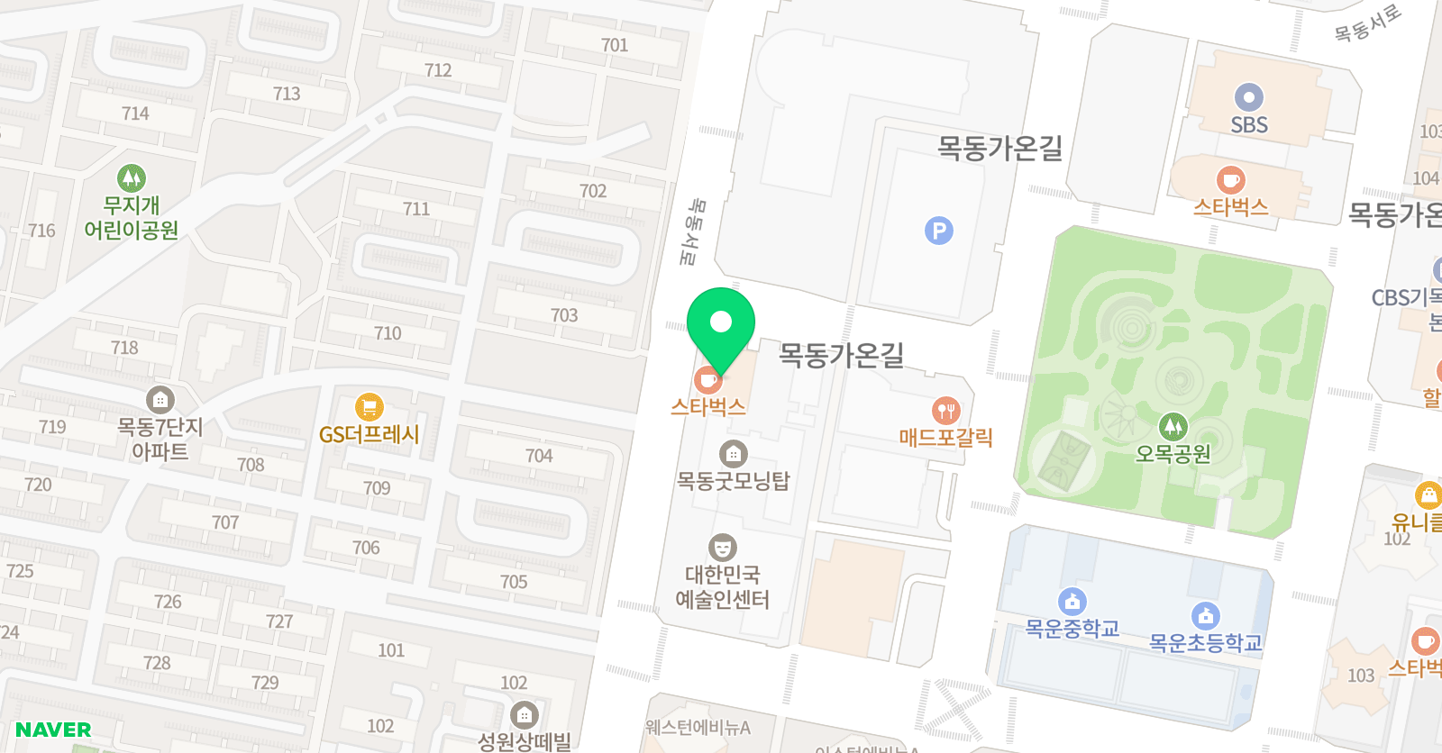 모니카 영어학원 위치