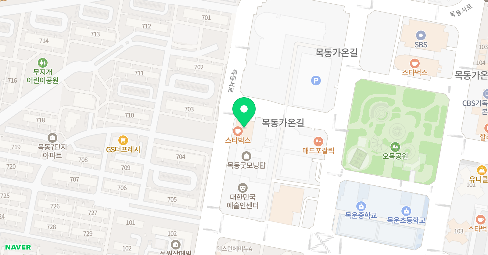 상상숲아트스튜디오 미술학원 위치