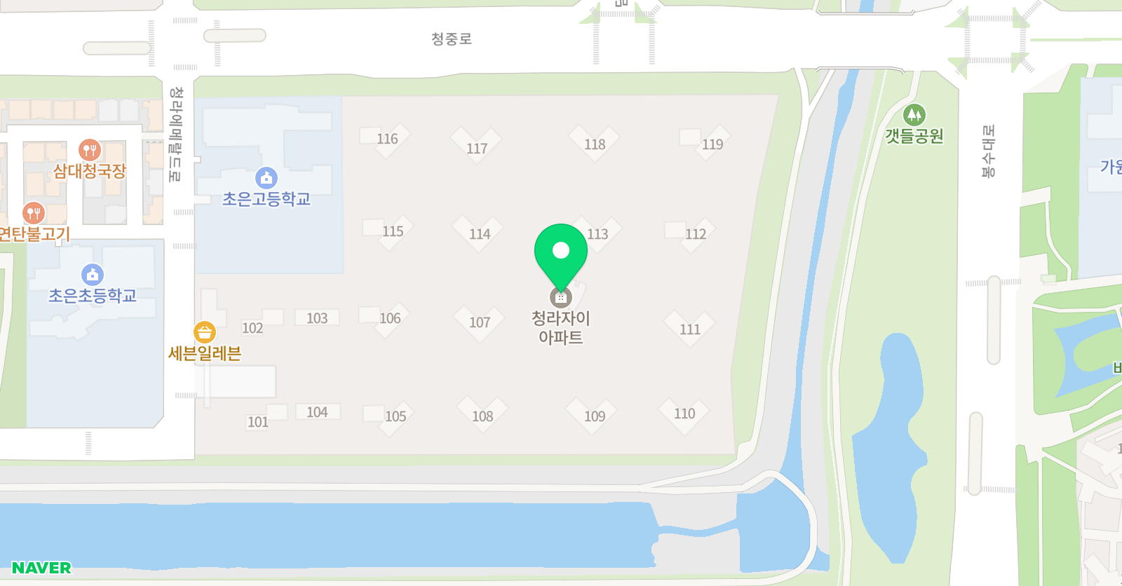 스마트해법수학 리드인 청라자이공부방 위치