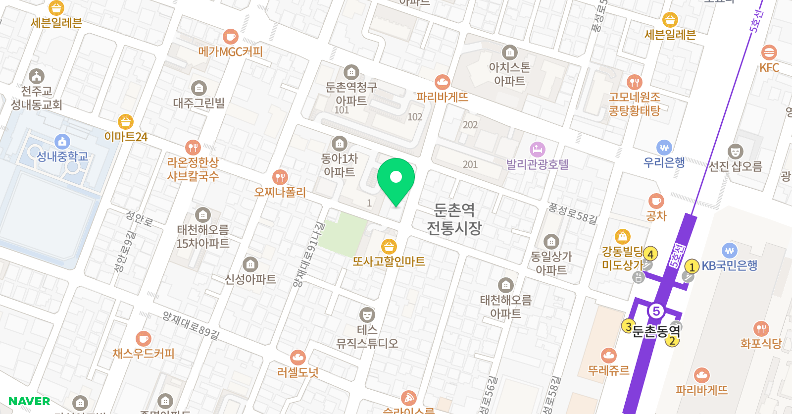 홍지 미술교습소 위치