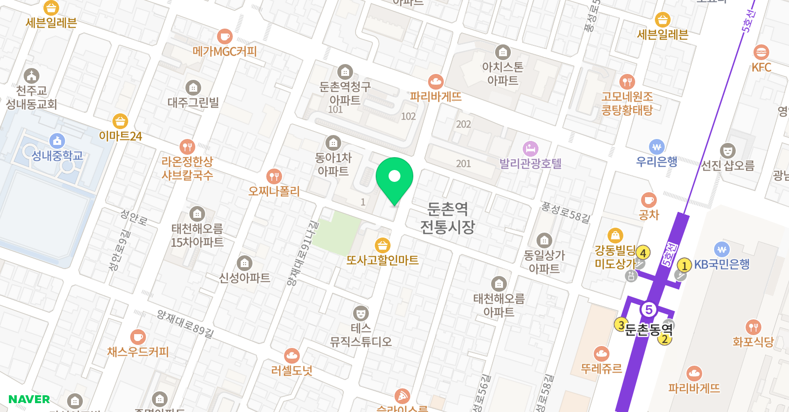 조이 음악학원 위치