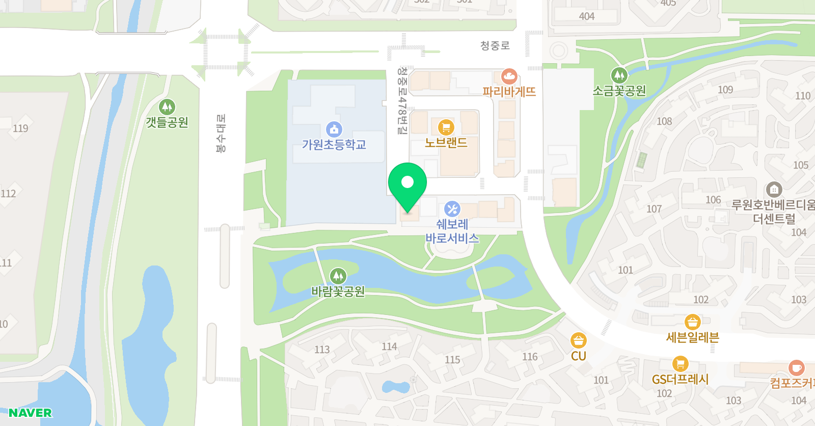 달콤 음악학원 위치