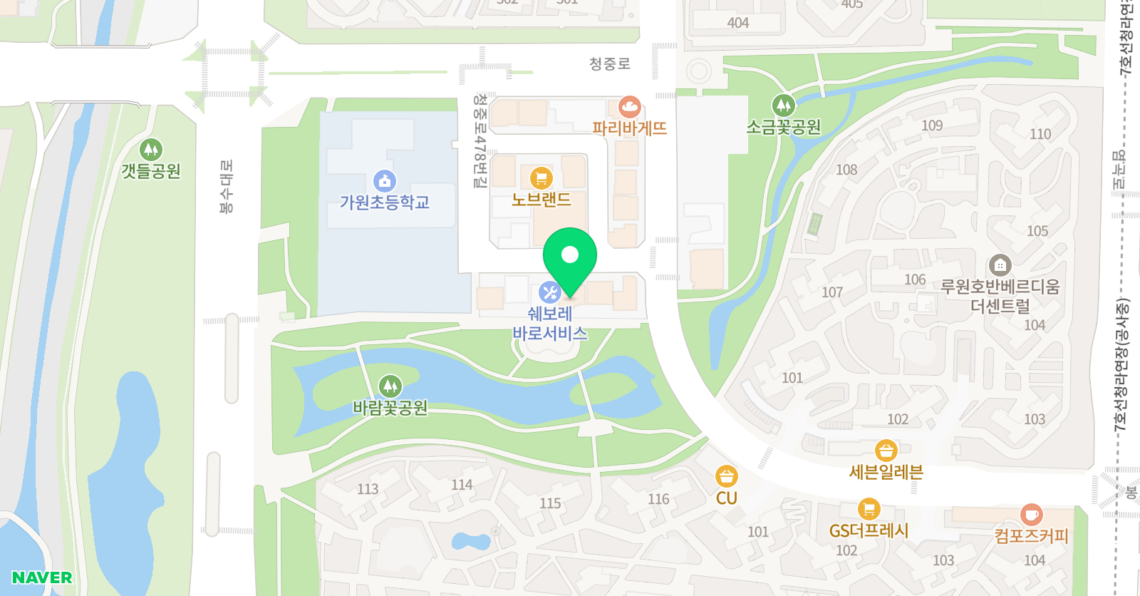 조이키즈 영어학원 위치