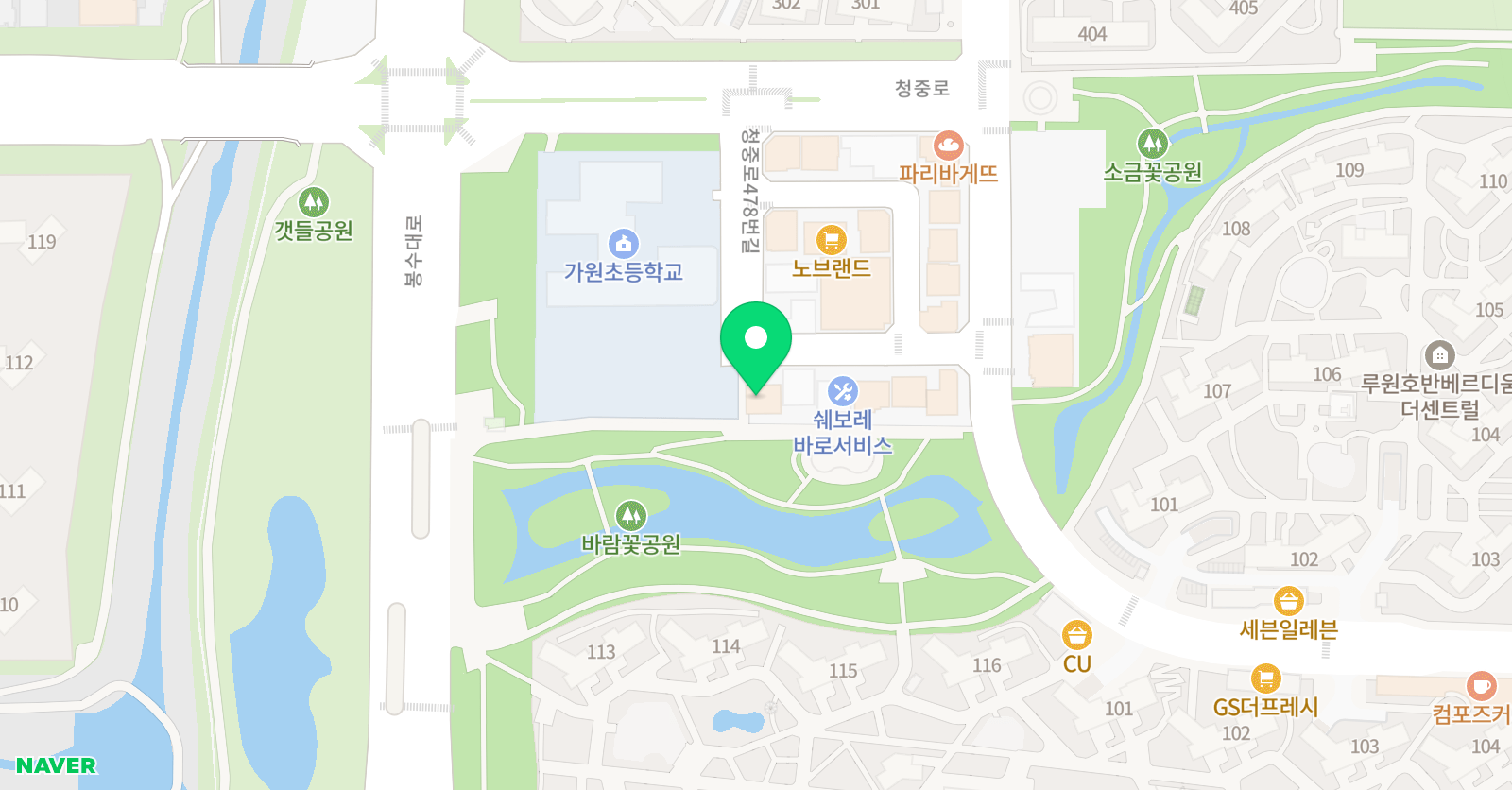 아트앤퍼니 미술학원 위치