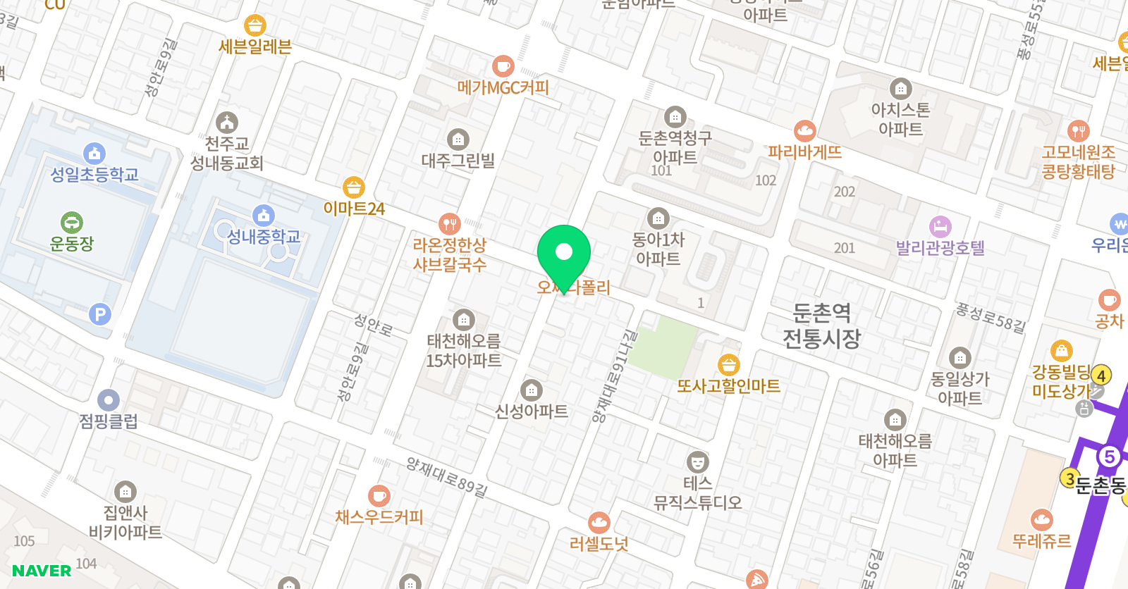 함쌤수학교습소 위치