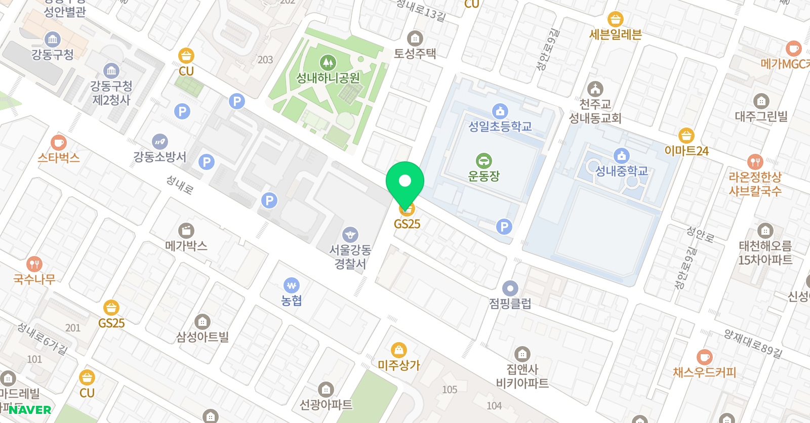 라엘 발레학원 위치