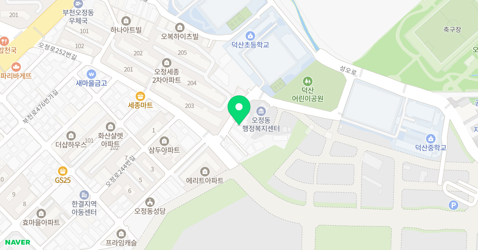 솜솜 음악학원 위치