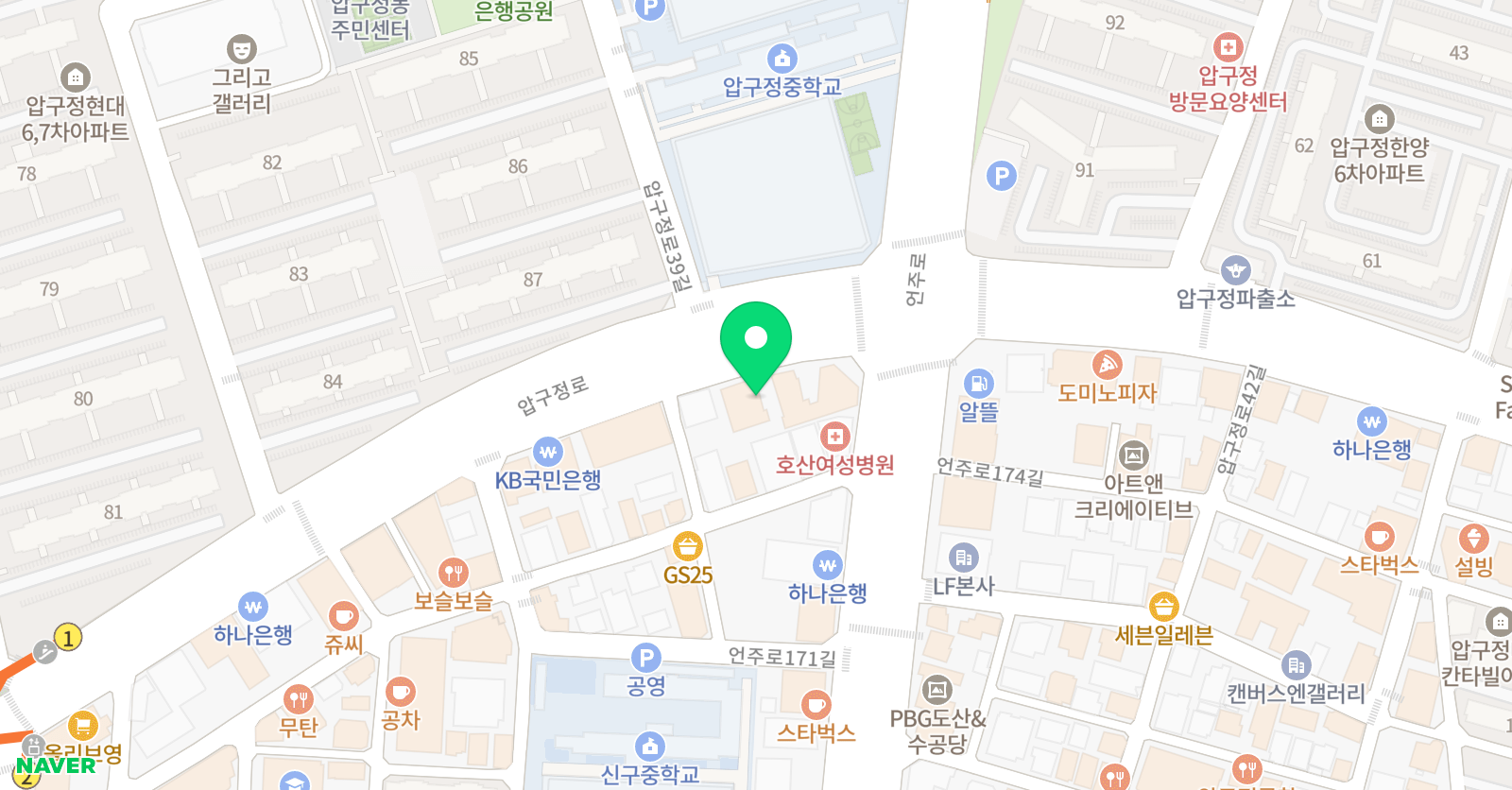 블루웨일키즈풀 위치
