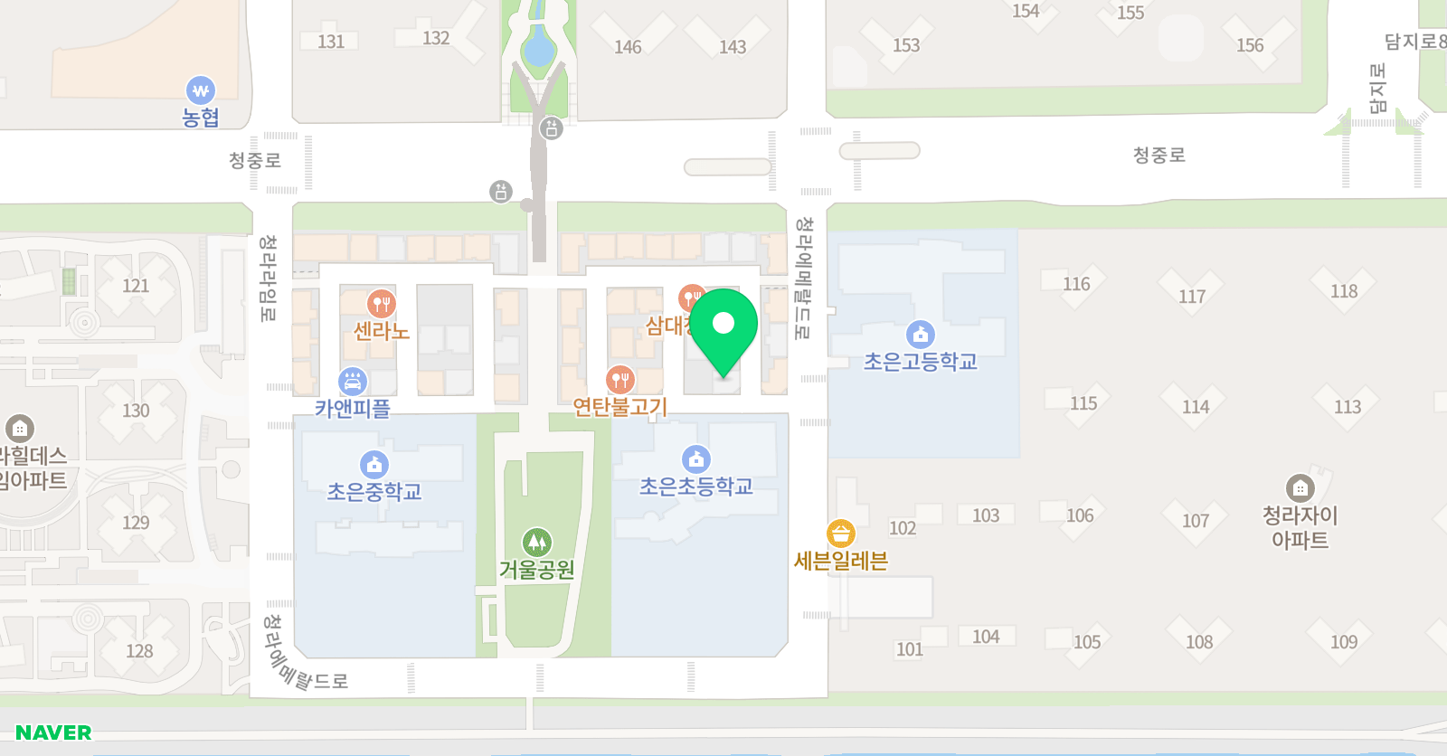 삼성 영어셀레나 초은교실 위치