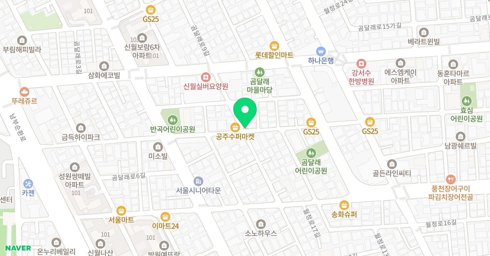 예림 미술학원 위치
