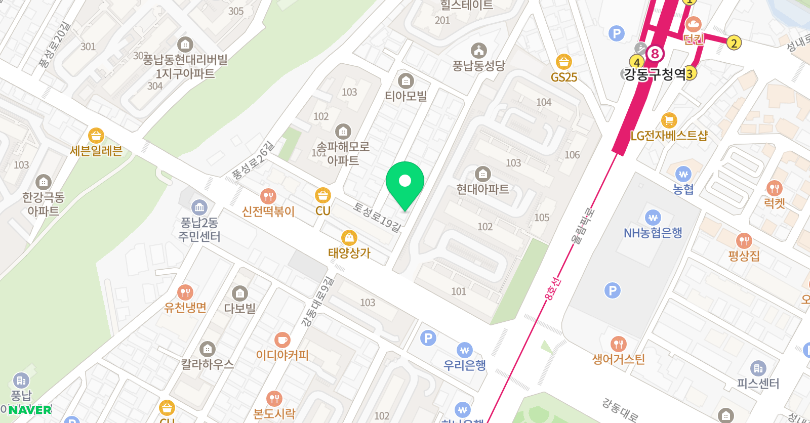 현대 음악학원 위치