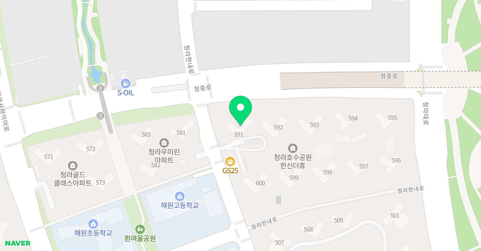 크리아트 인천청라한신 원 위치