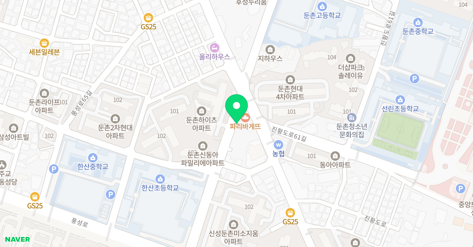 한체대 우리태권도 위치