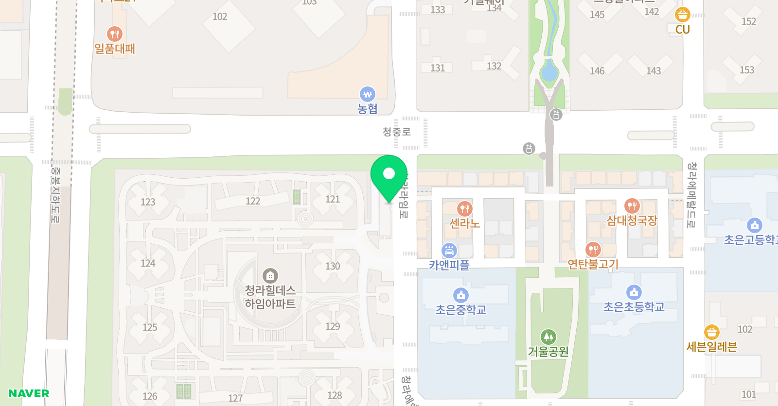 얼리버드 영어 위치