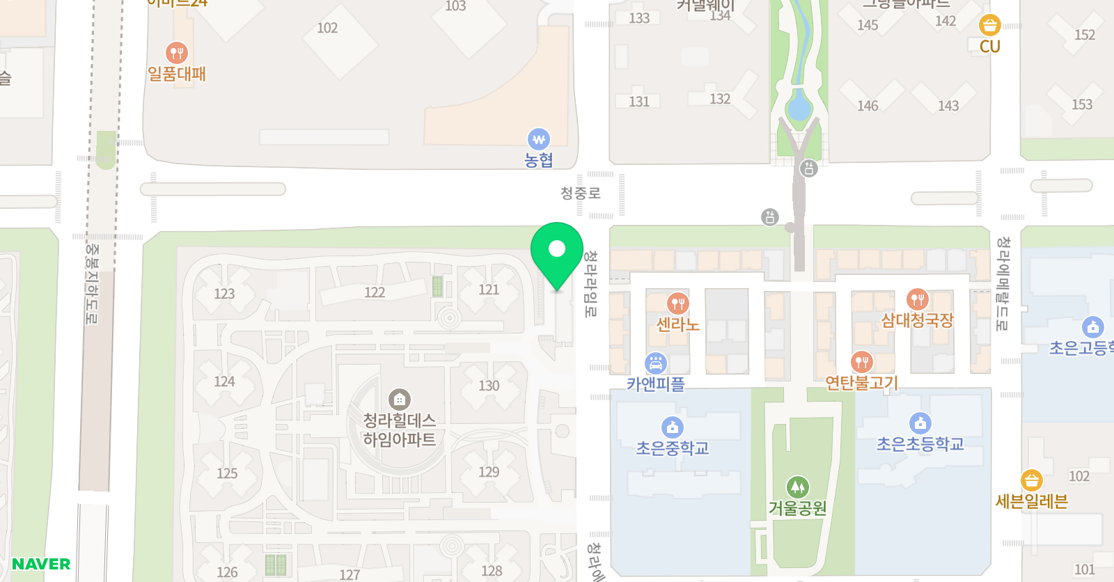 엘랑 음악학원 위치