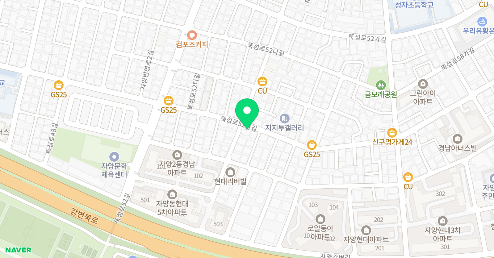 플라톤 독서토론논술 교습소 자양성자 위치