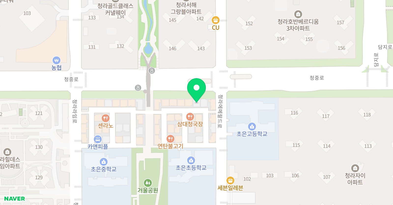 바른 수학학원 위치