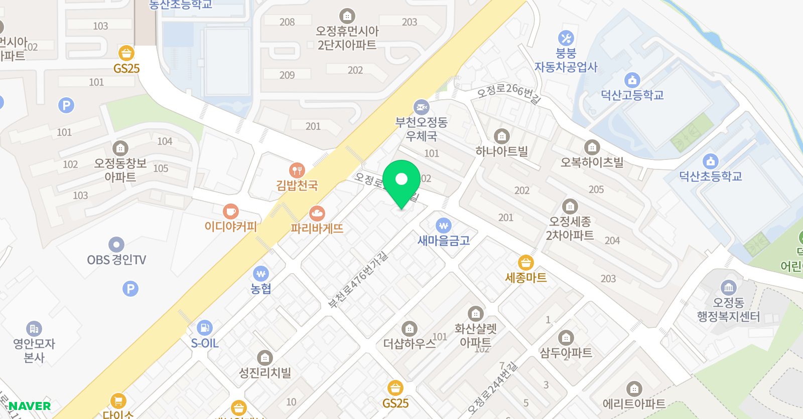 행복한동행 삼성태권도&줄넘기 위치