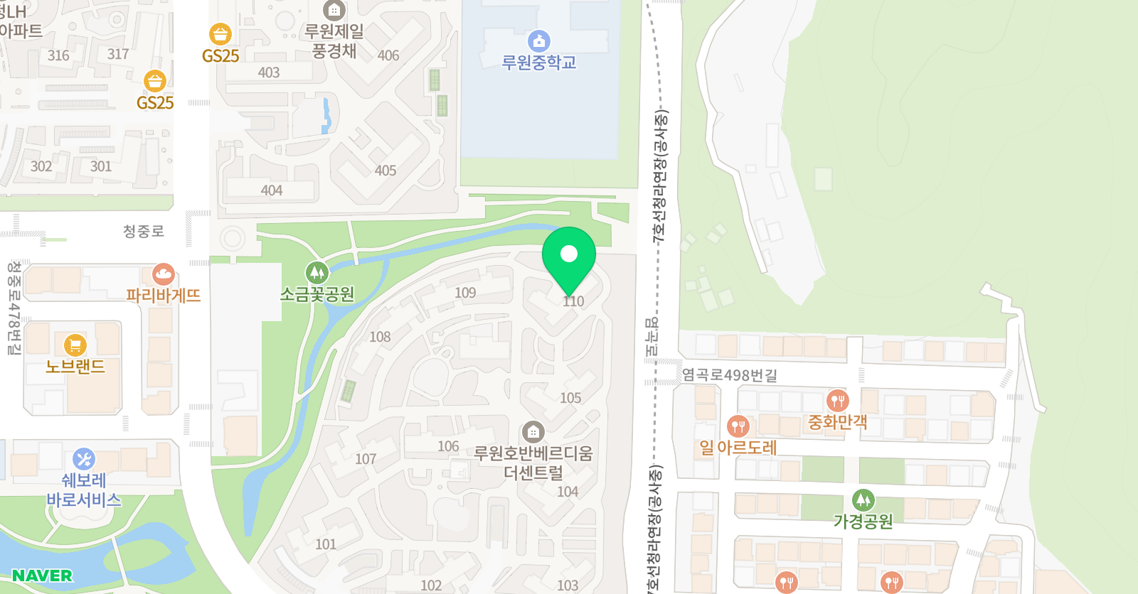 기탄사고력교실 루원호반베르디움점 위치