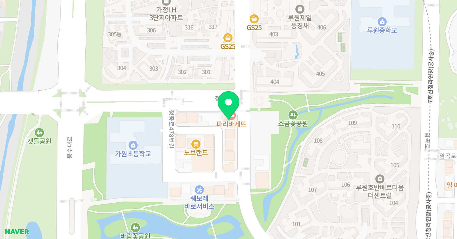 스마트해법 수학 이루리학원 위치