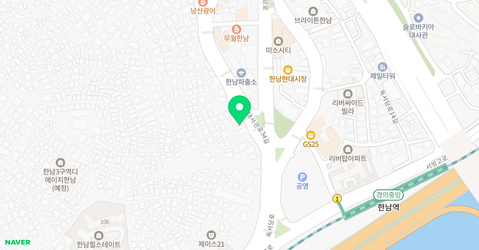 투엠 댄스스튜디오 위치