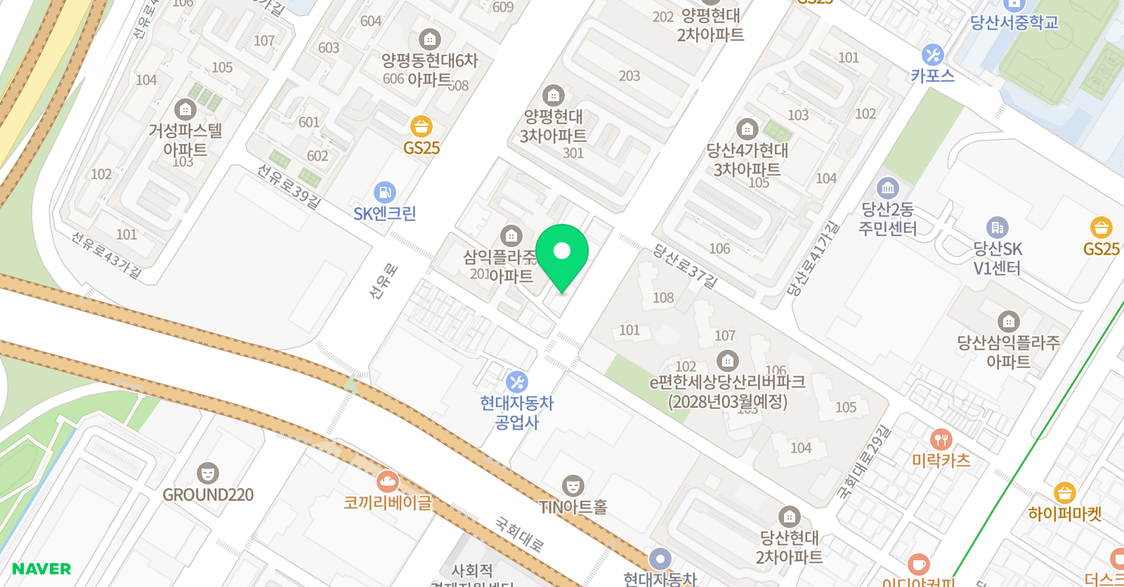 브라이튼 어학원 위치
