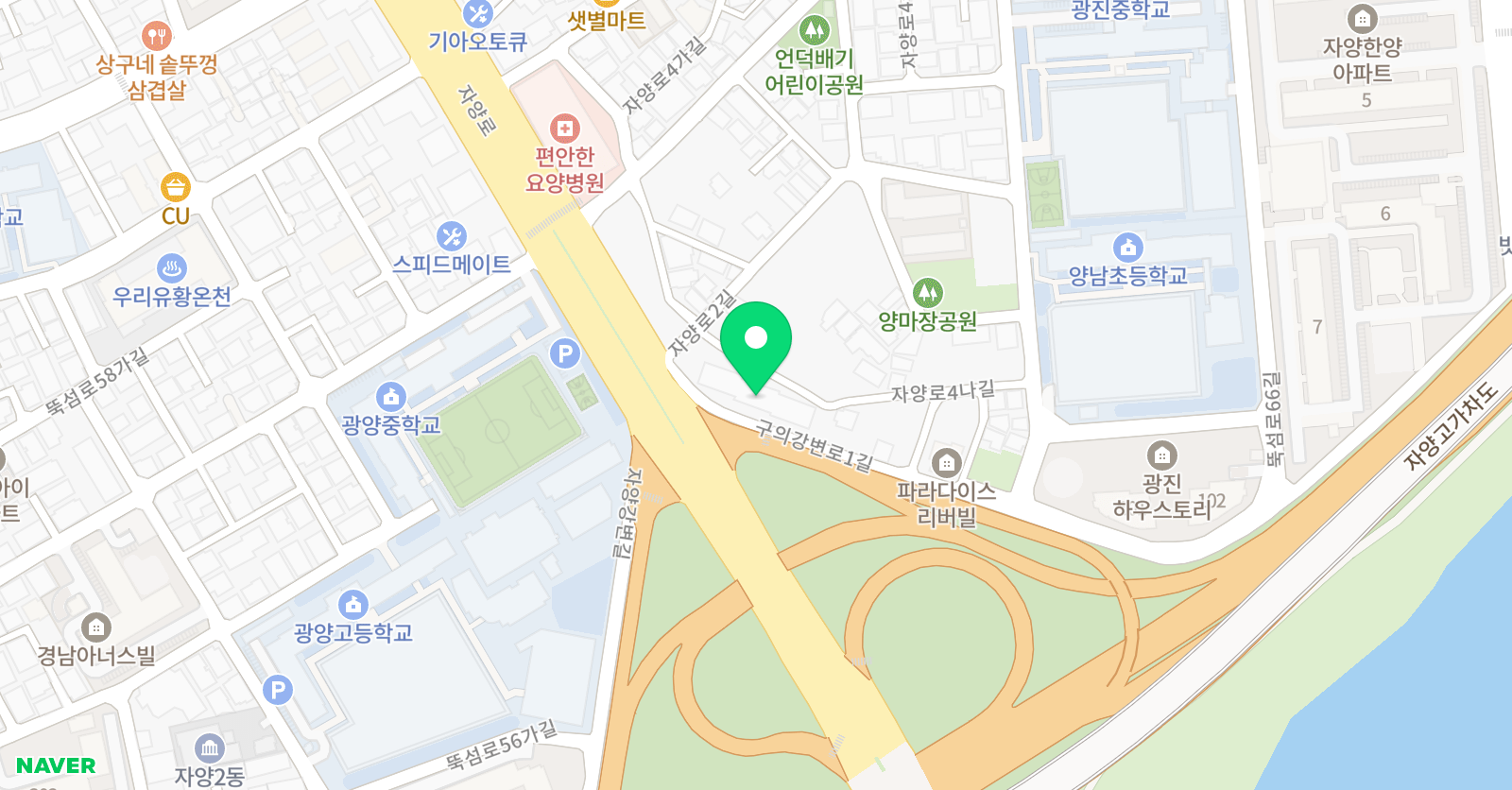 구의 피아노교습소 위치
