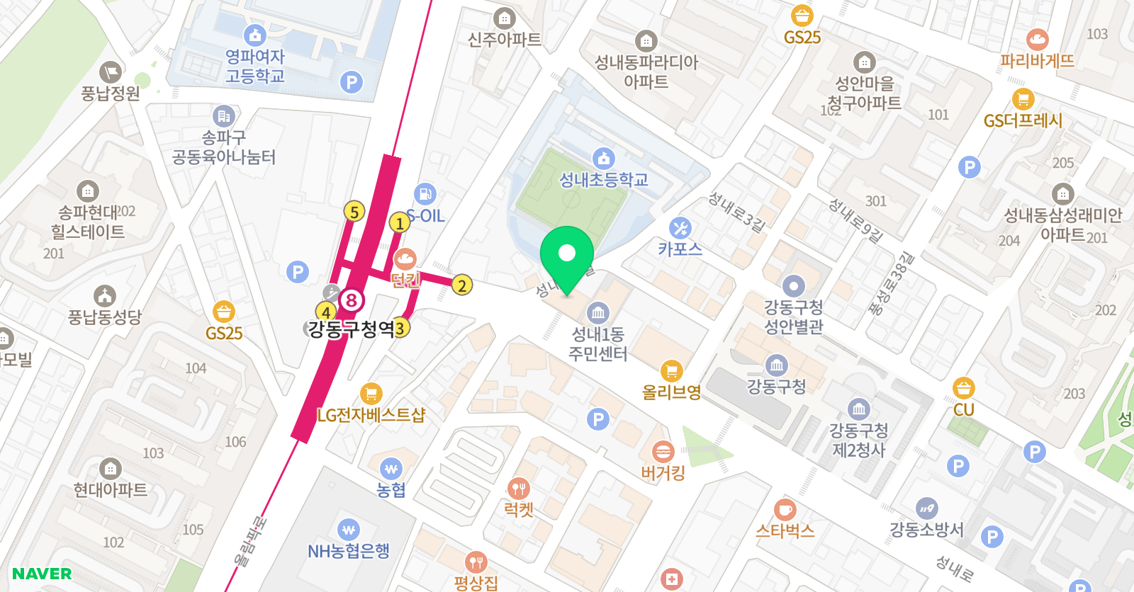 옐로페퍼 미술교습소 위치