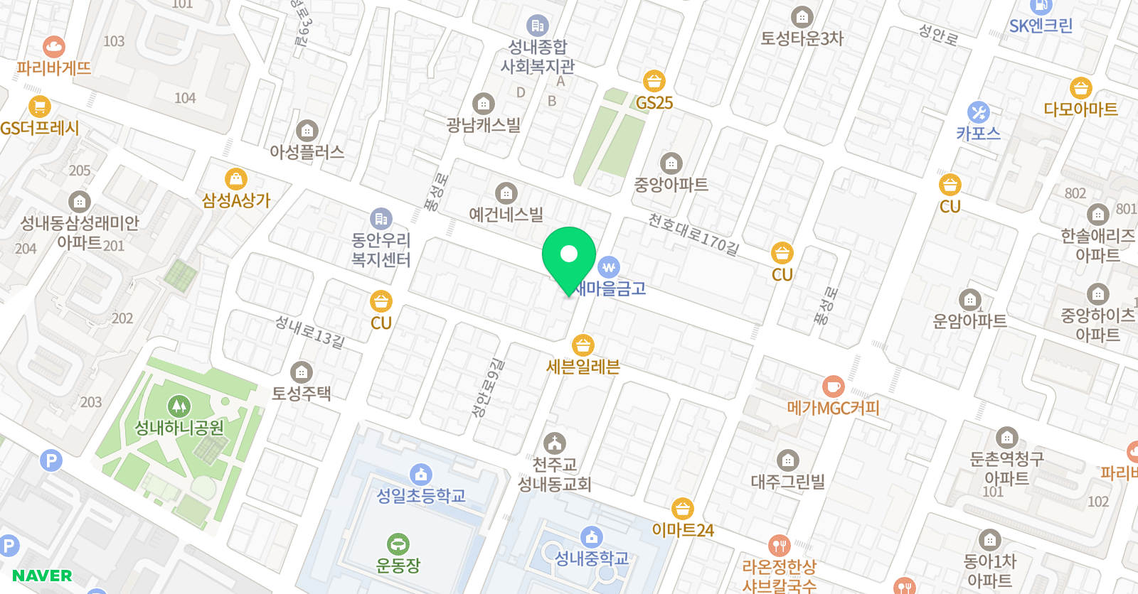 이희선 국영수학원 위치