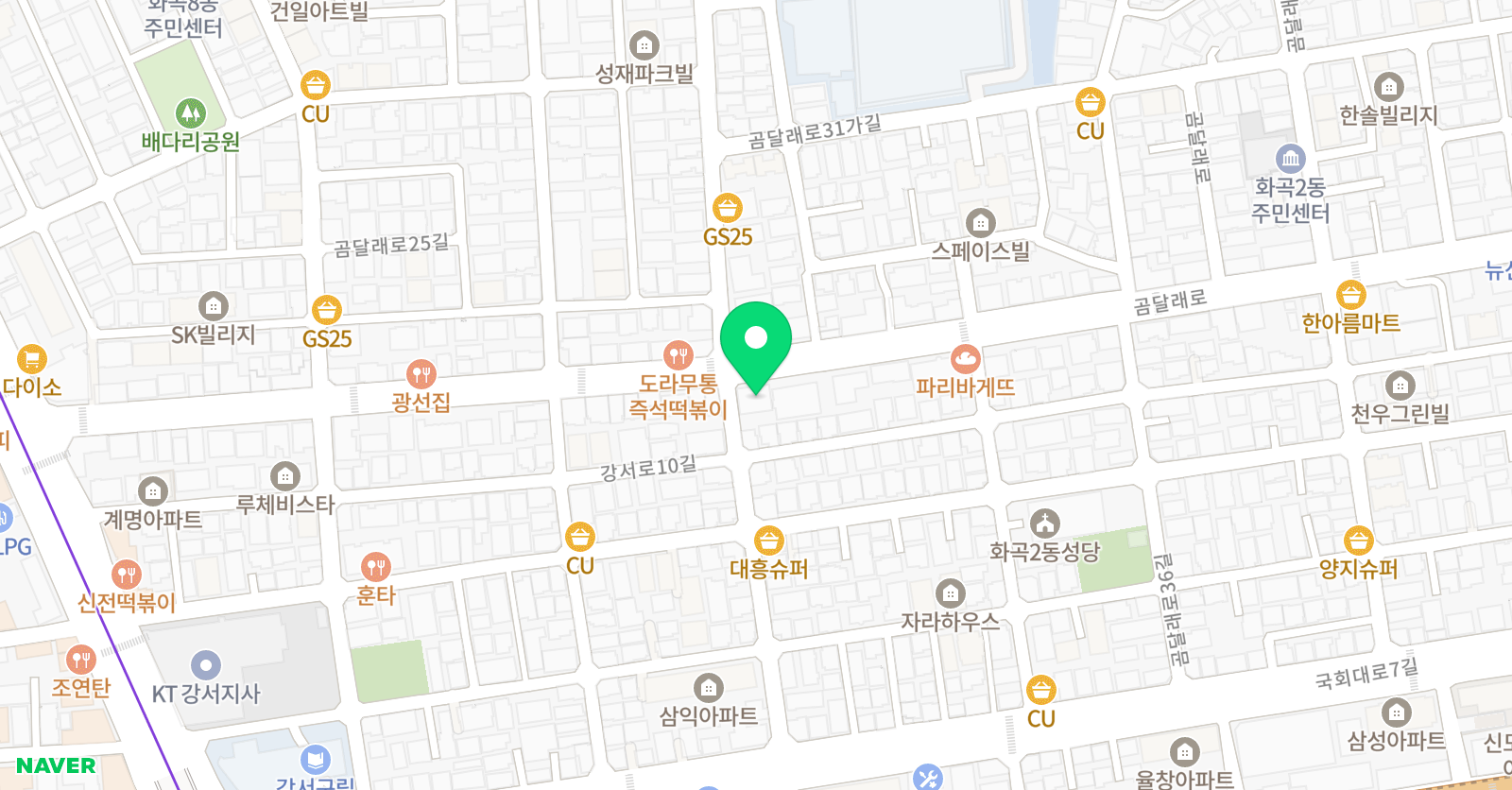 JKS조이 주니어학원 위치