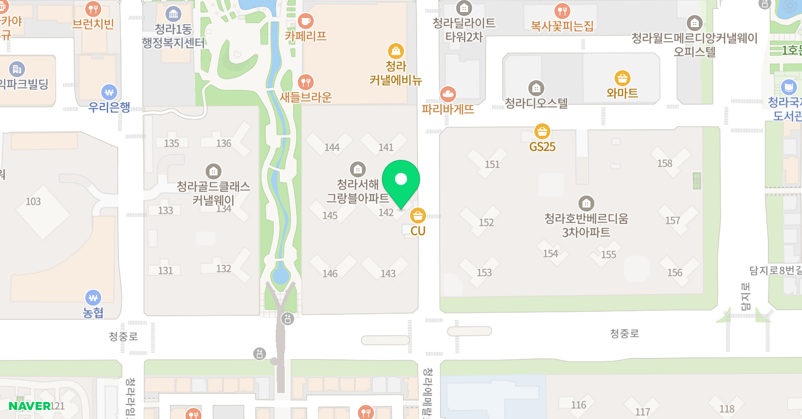기탄 사고력교실 청라서해그랑블 교실 위치