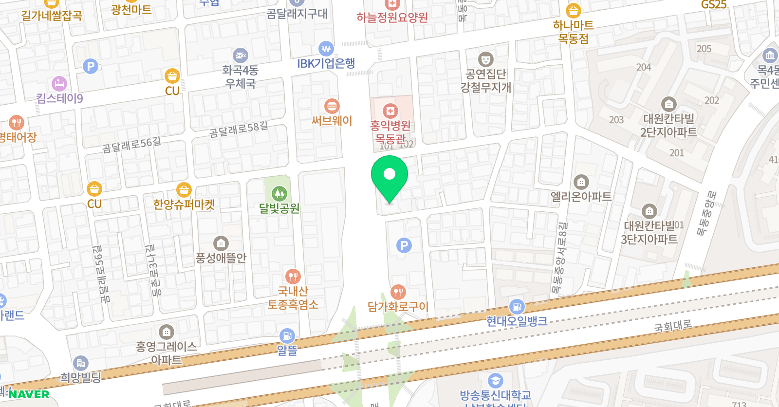 김은영 무용학원 위치